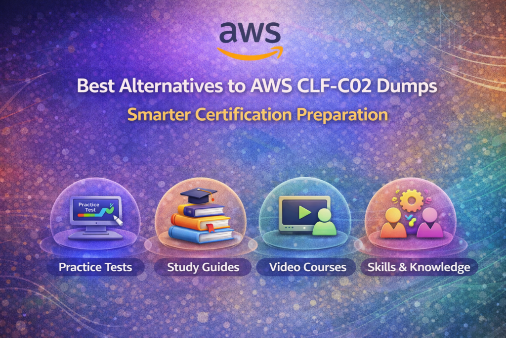 Best Alternatives to AWS CLF-C02 Dumps for Smarter Certification Preparation
